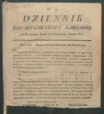 dziennik departamentowy radomski 1815-5-00001